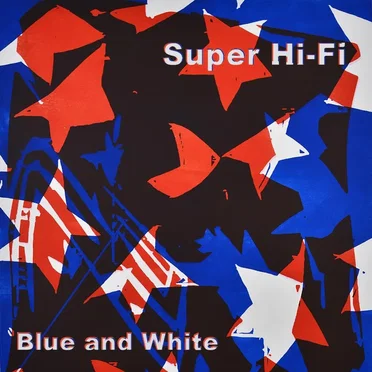 Blue and White