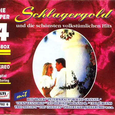 Schlagergold und die schönsten volkstümlichen Hits by Various Artists - album cover