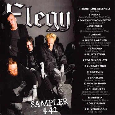 Elegy Sampler 42 by Various Artists - album cover