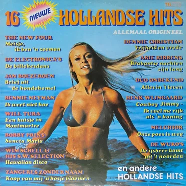 16 nieuwe Hollandse hits by Various Artists - album cover