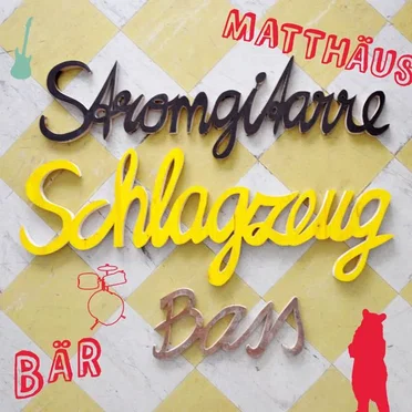 Stromgitarre, Schlagzeug, Bass