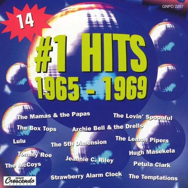 #1 Hits: 1965–1969 by Various Artists - album cover