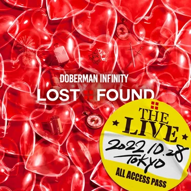 LOST+FOUND"THE LIVE” by DOBERMAN INFINITY - album cover
