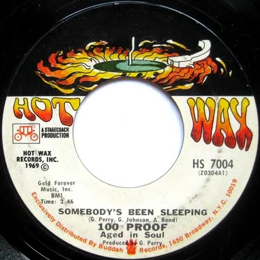 Somebody's Been Sleeping by 100 Proof (Aged in Soul) - album cover