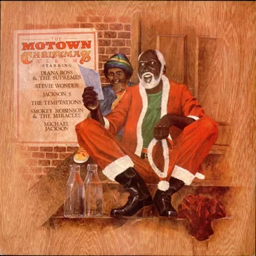 The Motown Christmas Album by Various Artists - album cover