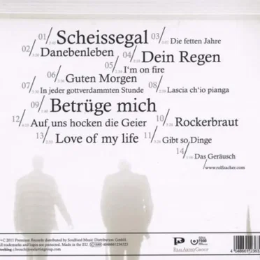 Danebenleben by Rolf Zacher - album cover