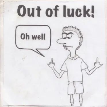 Oh Well by Out of Luck - album cover