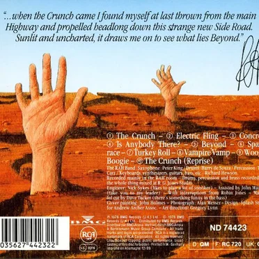 The Crunch and Beyond by RAH Band - album cover