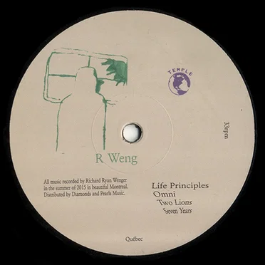 Life Principles by R Weng - album cover