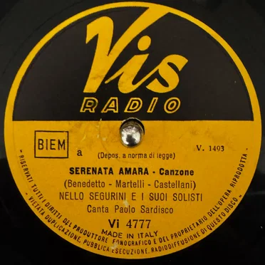 Serenata amara / Torero