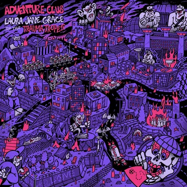 Adventure Club by Laura Jane Grace in the Trauma Tropes - album cover