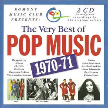 The Very Best of Pop Music 1970-71 by Various Artists - album cover