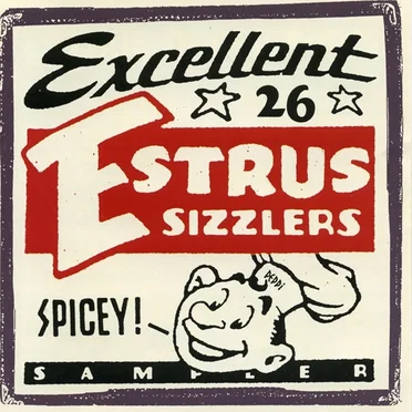 Excellent 26 Estrus Spicey Sizzlers Sampler by Various Artists - album cover