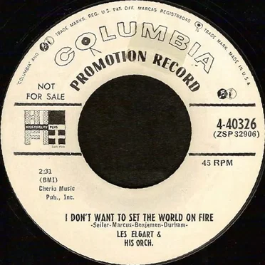 One O’Clock Jump Mambo / I Don’t Want to Set the World on Fire