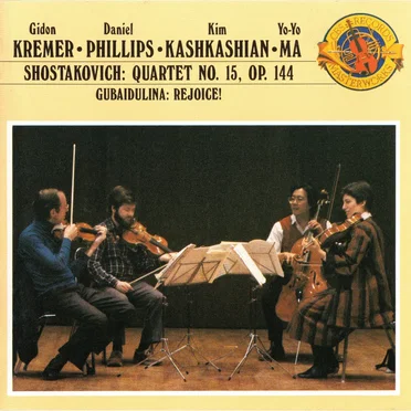 Shostakovich: Quartet no. 15, op. 144 / Gubaidulina: Rejoice!