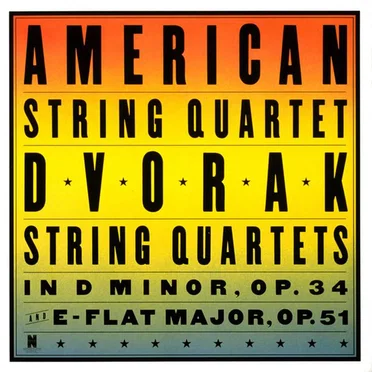 String Quartet in D minor, op. 34 / String Quartet in E-flat major, op. 51