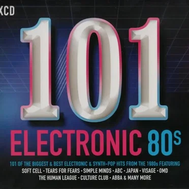 101 Electronic 80s by Various Artists - album cover