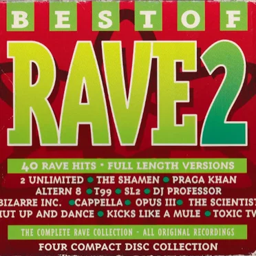 Best of Rave 2 by Various Artists - album cover