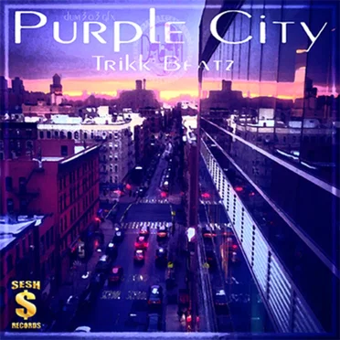 Purple City by Trikk Beatz - album cover