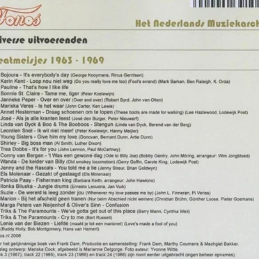 Beatmeisjes 1963-1969 by Various Artists - album cover