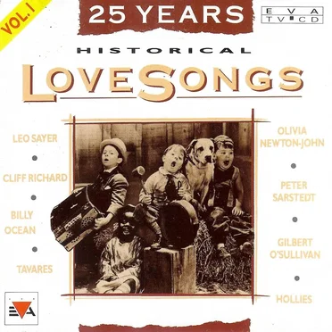 25 Years Historical Love Songs, Vol. 1 by Various Artists - album cover