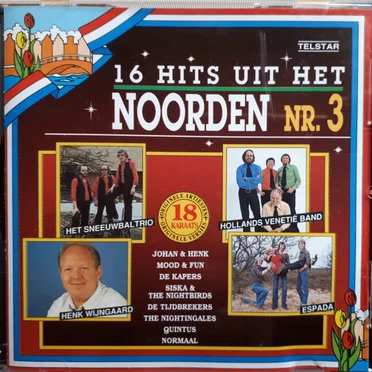16 hits uit het Noorden, nr. 3 by Various Artists - album cover