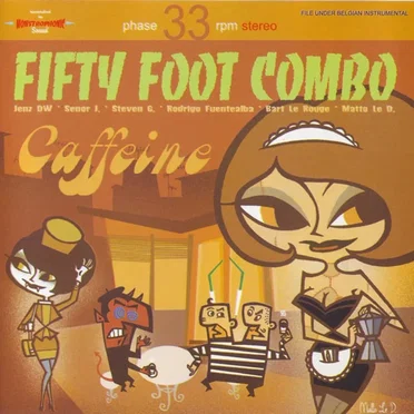 Caffeine by Fifty Foot Combo - album cover