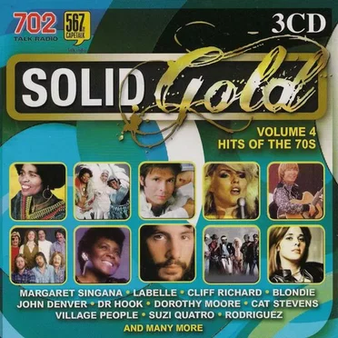 Solid Gold, Volume 4: Hits of the 70s by Various Artists - album cover