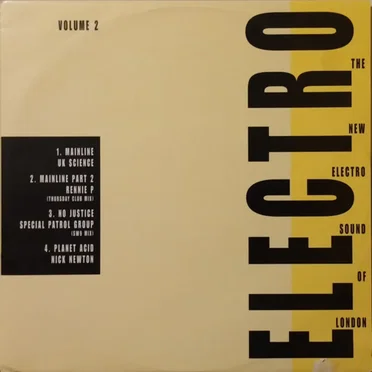 The New Electro Sound Of London Volume 2 by Various Artists - album cover