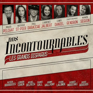 Nos incontournables - Les grands disparus by Various Artists - album cover