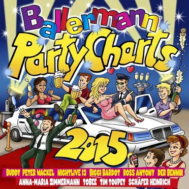 Ballermann Party Charts 2015 by Various Artists - album cover