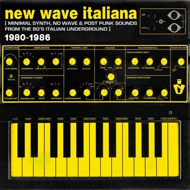 New Wave Italiana 1980-1986 by Various Artists - album cover