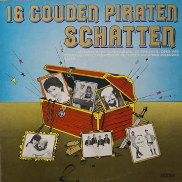 16 gouden piraten schatten by Various Artists - album cover