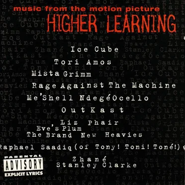 Higher Learning: Music From the Motion Picture by Various Artists - album cover