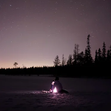 Where Blinking Embers Scarcely Glow