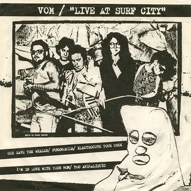 Live at Surf City EP by Vom - album cover