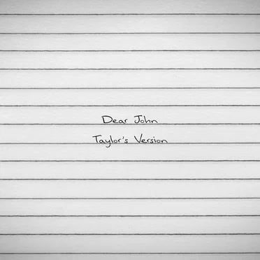 Dear John (Taylor’s version) by Taylor Swift - album cover