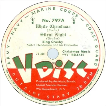 White Christmas / Silent Night / I’m Glad I Waited for You / Let It Snow by Various Artists - album cover