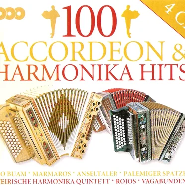 100 Accordeon & Harmonika Hits by Various Artists - album cover