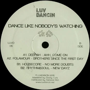 Dance Like Nobody's Watching by Various Artists - album cover