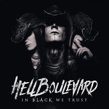 In Black We Trust by Hell Boulevard - album cover