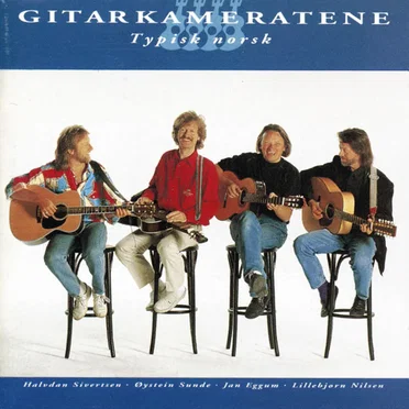 Typisk norsk by Gitarkameratene - album cover