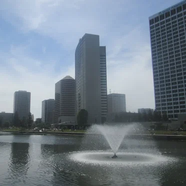 Lake Merrit/Oakland With My Parents