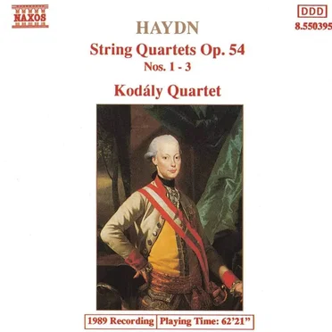 String Quartets: Op. 54, nos. 1‒3
