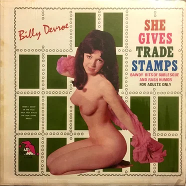 She Gives Trade Stamps