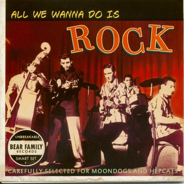 All We Wanna Do Is Rock by Various Artists - album cover