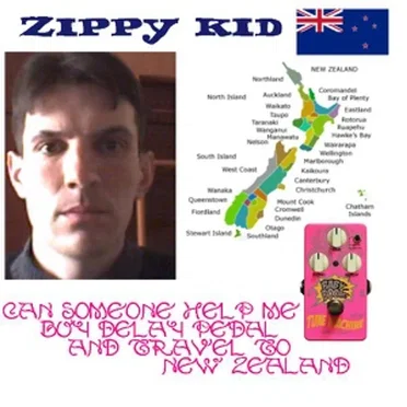 Can Someone Help Me Buy Delay Pedal And Travel To New Zealand