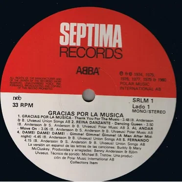 Gracias por la música