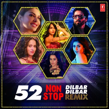 52 Non Stop Dilbar Dilbar Remix by Various Artists - album cover