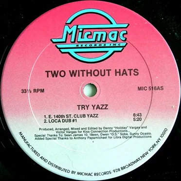Try Yazz by Two Without Hats - album cover